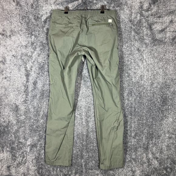 Vuori Pants Womens Medium Green Ripstop Drawstring Style VW401 Drawstring Light - Picture 2 of 8